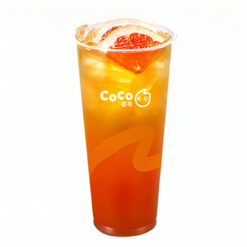 Red Grapefruit Iced Green Tea